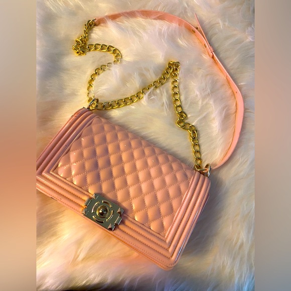 Pink 🎀Jelly Crossbody/shoulder Purse 👜 - Picture 1 of 12